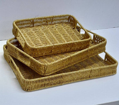 Rattan Deco Style Trays –