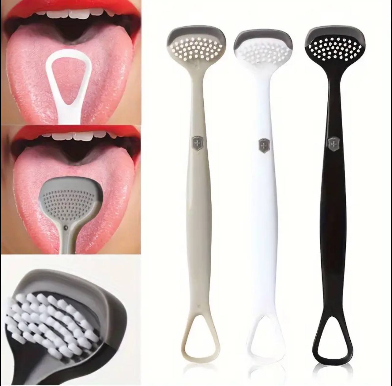 Reusable double Sided Professional Tongue Cleaner.