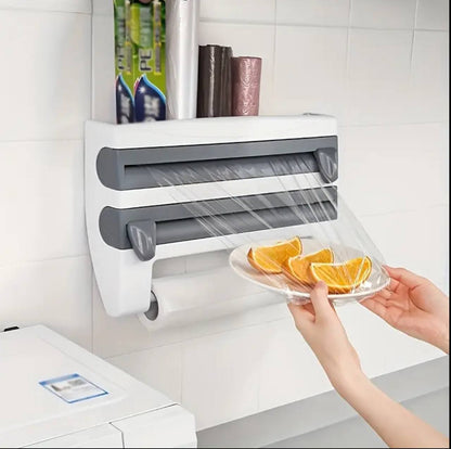 Big size Tripple paper dispenser with top shelf