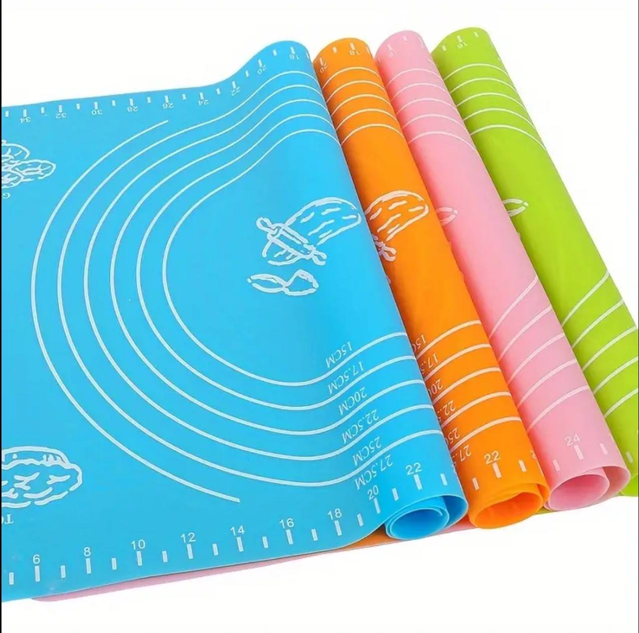 Silicon kneading mat