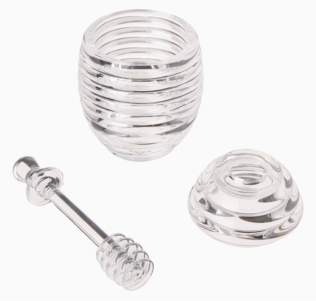 Acrylic  honey dispenser