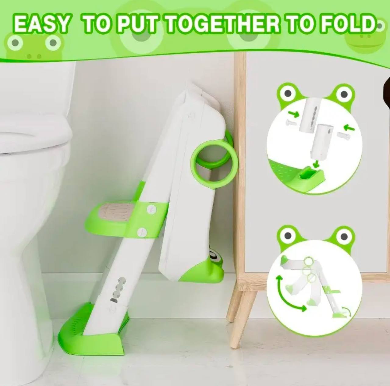 Baby training potty ladder