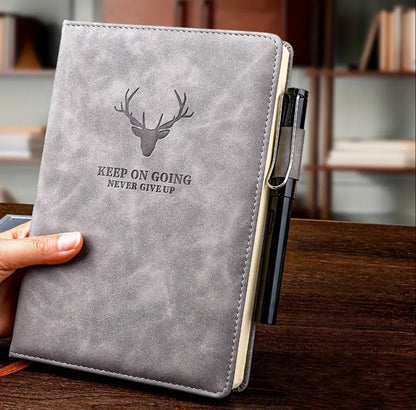 CLASSIC MINIMALIST NOTEBOOK /KEEP ON GOING GIFT SET /NEVER GIVE UP NOTEBOOK SET