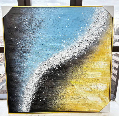 TEXTURED CANVAS OIL PAINTING