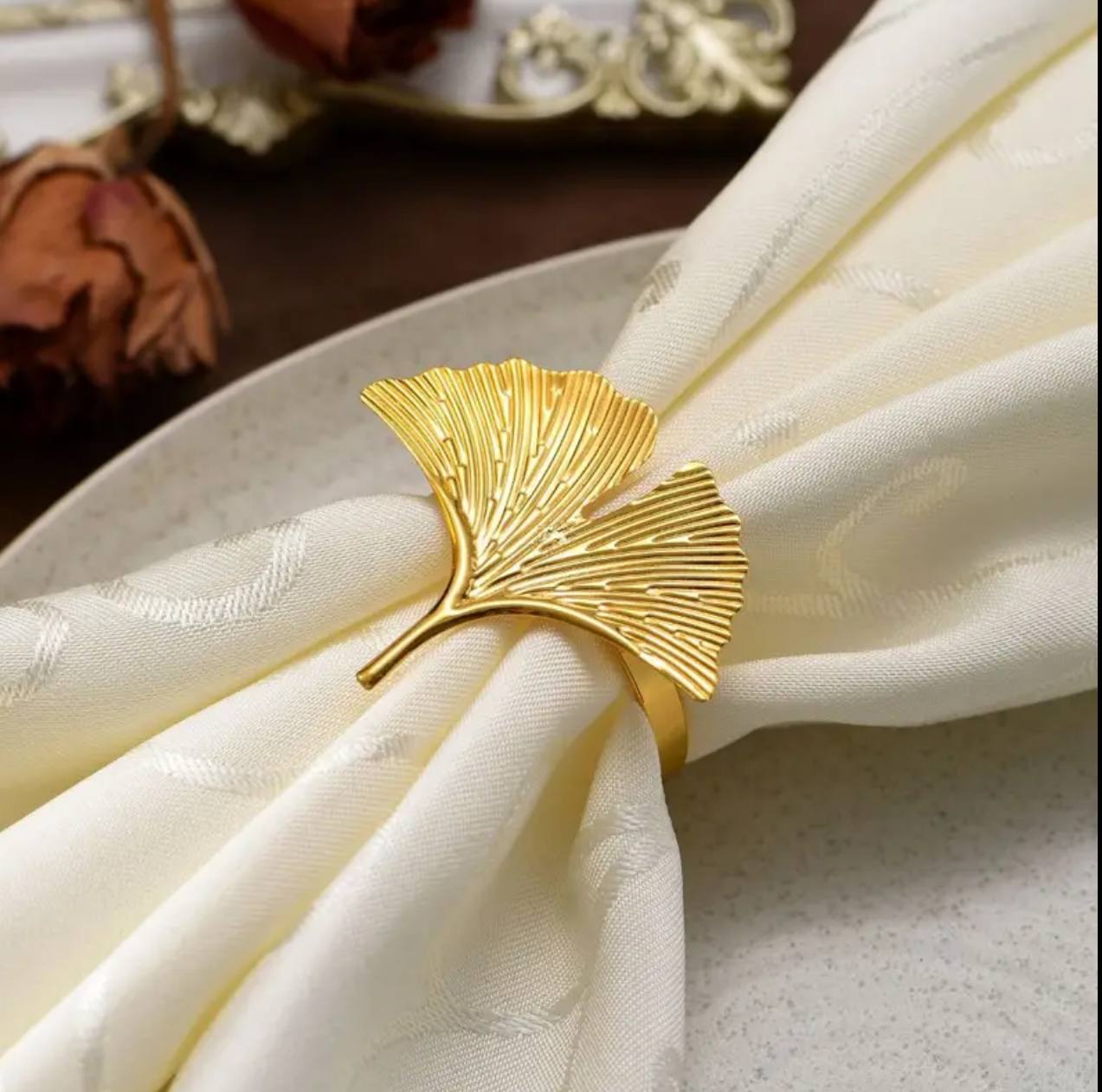 Luxurious 6pcs Napkin Rings