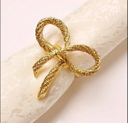 Luxurious 6pcs Napkin Rings