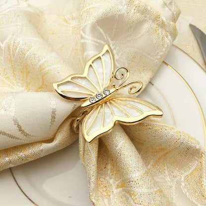 Luxurious 6pcs Napkin Rings