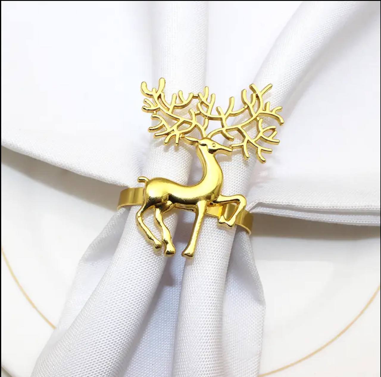 Luxurious 6pcs Napkin Rings