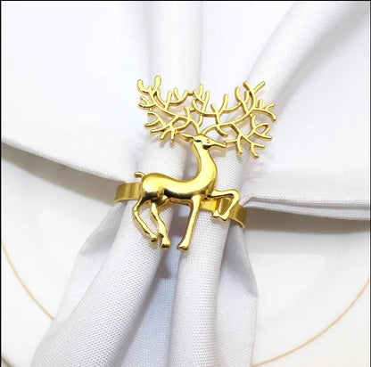 Luxurious 6pcs Napkin Rings