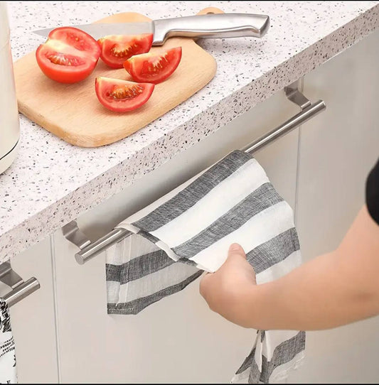 Stainless Steel Kitchen cabinet door storage rack
