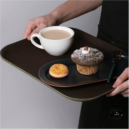 Antislip Rectangle serving Tray's