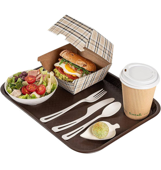 Antislip Rectangle serving Tray's