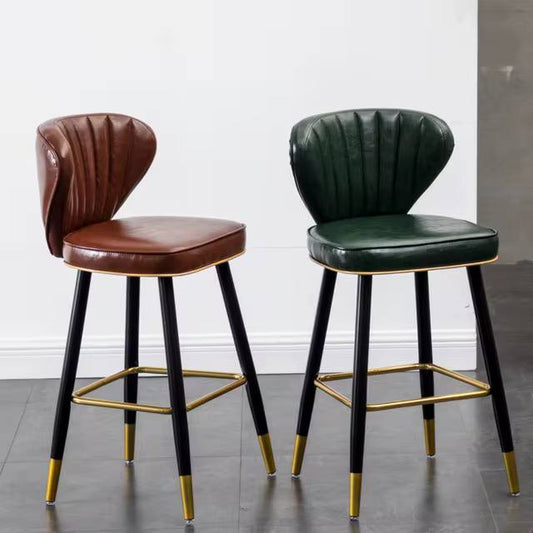 Bar Stool Counter Stool Backrest High Chair