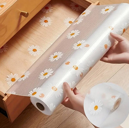Daisy pattern Kitchen drawer liners