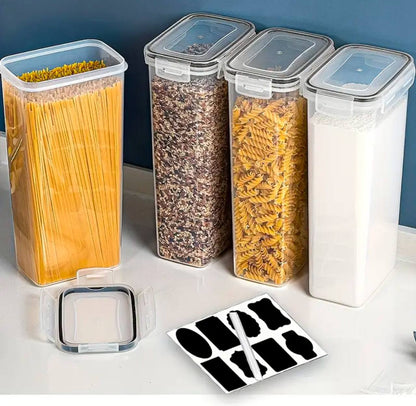 4pcs BPA-Free Airtight Food Storage Containers