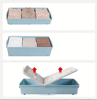 Underbed storage Organizer*
With Wheels