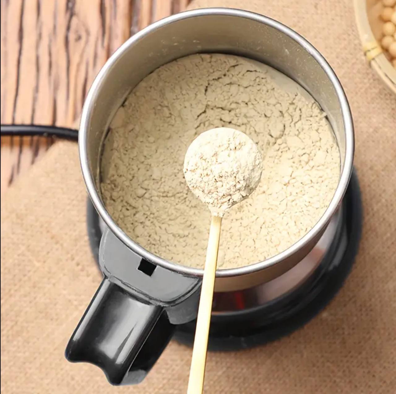 Electric mini grain / coffee grinder