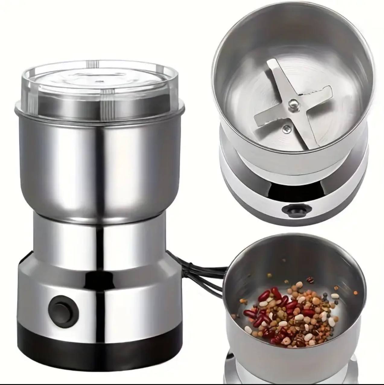 Electric mini grain / coffee grinder