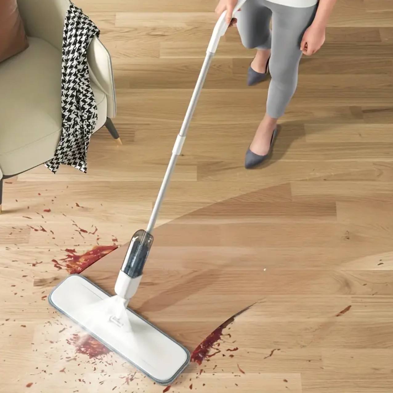 Spray Mop with 360 Degree Handle Mop