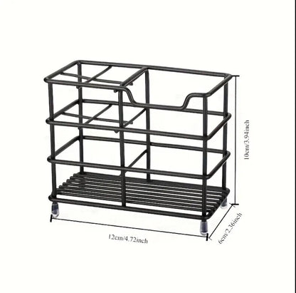 Metallic simple multipurpose organizer.
