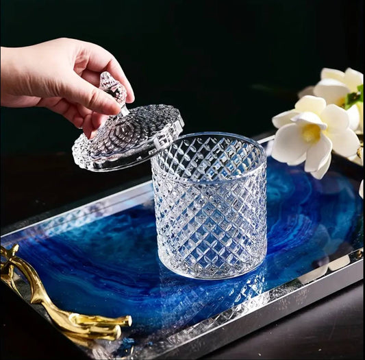 glass Sugar dish