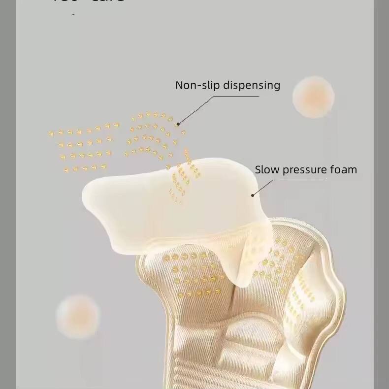 Shoe adjust size heel pad a pair .