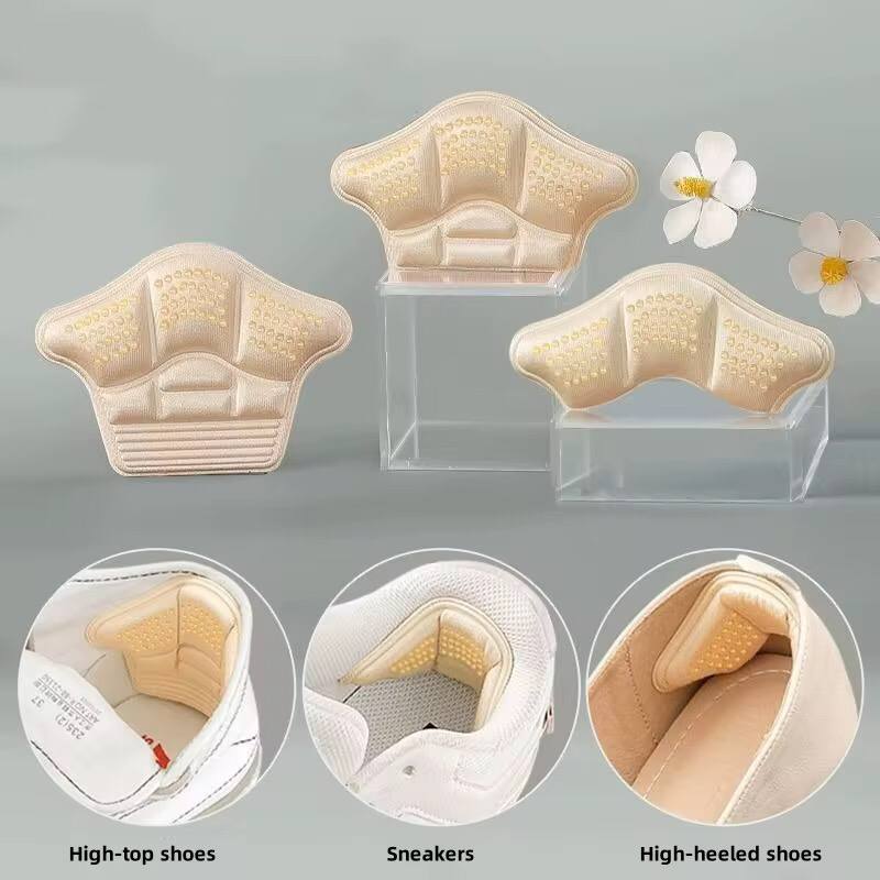 Shoe adjust size heel pad a pair .
