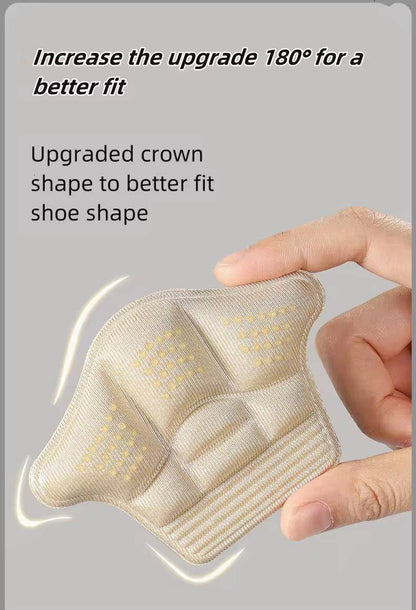 Shoe adjust size heel pad a pair .