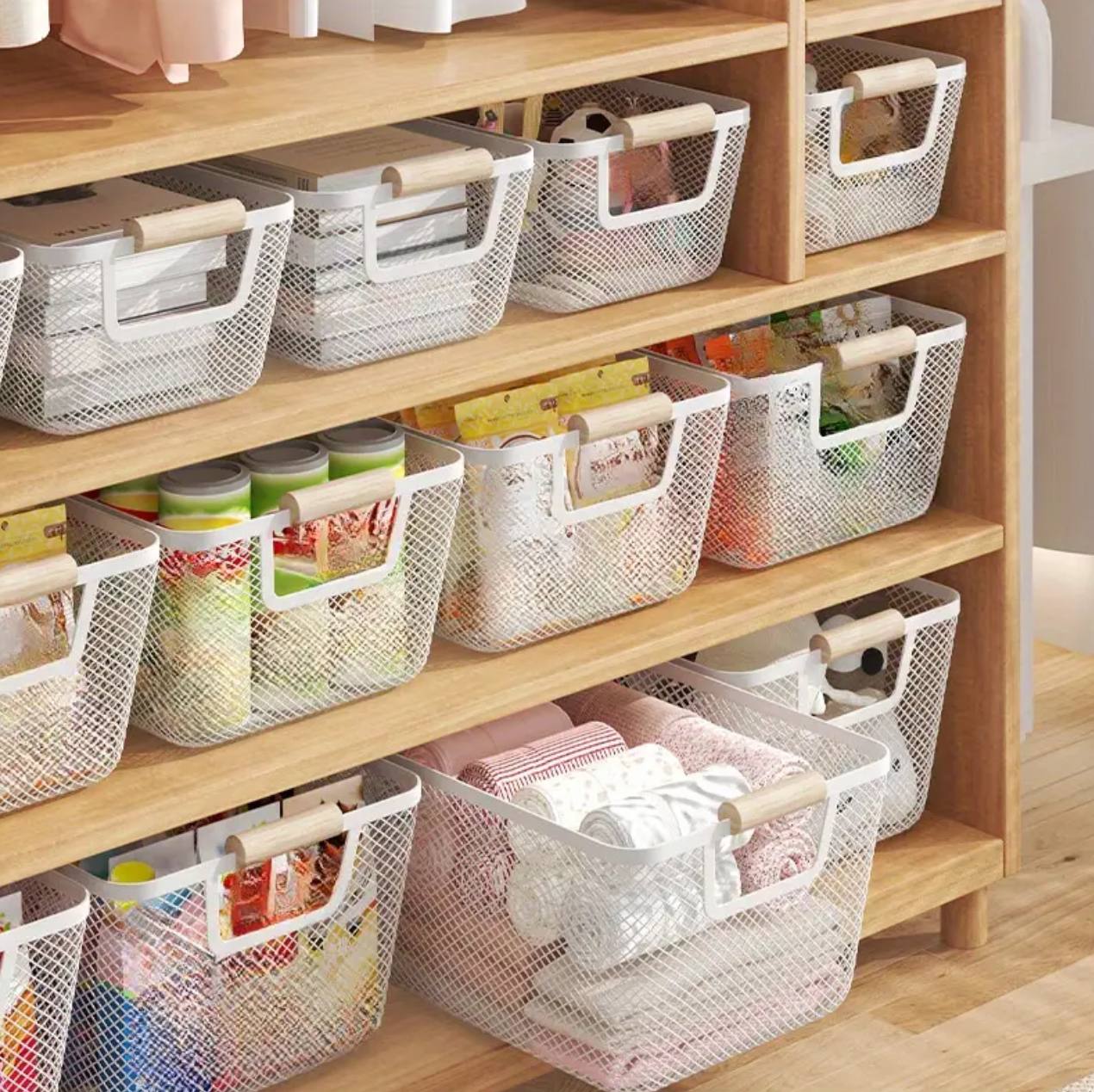 Hollow plastic Storage Basket