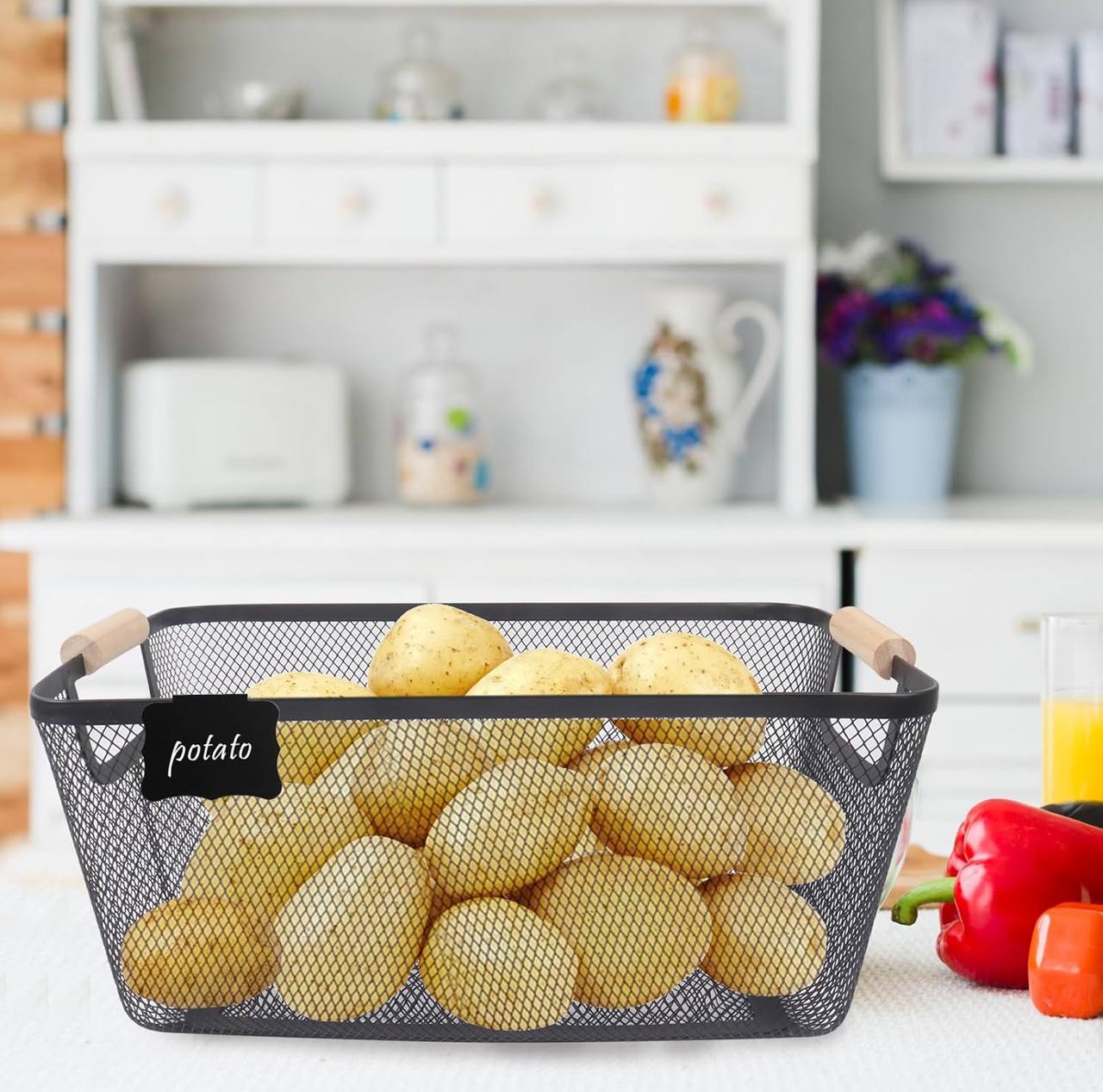 Hollow plastic Storage Basket
