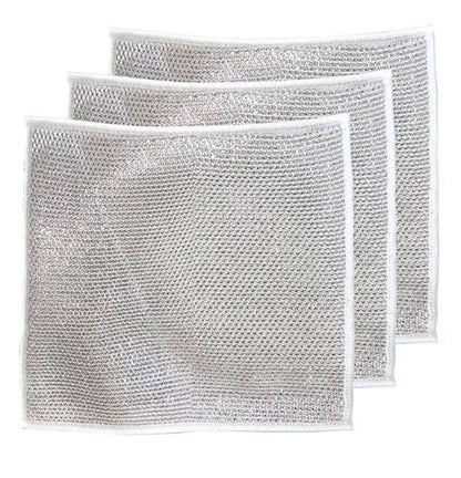 Multi-purpose magic wire dish cleaning cloth