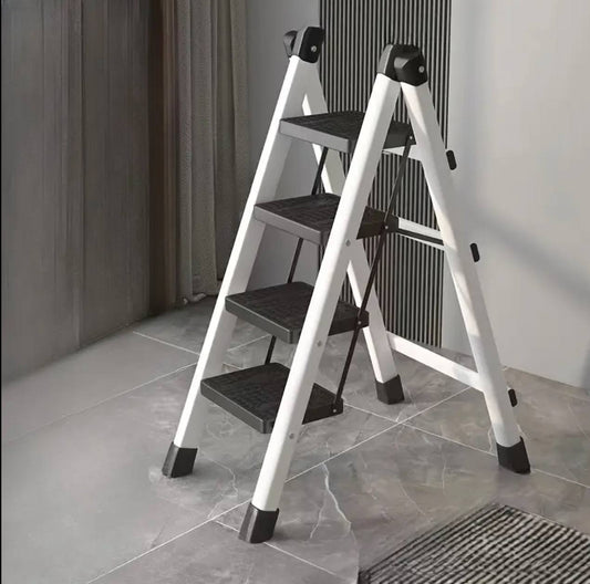 Multifunctional household folding ladder