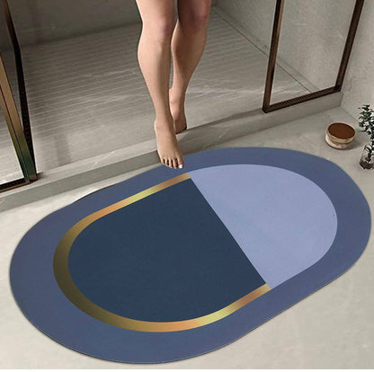Super Absorbent oval rubber Mat