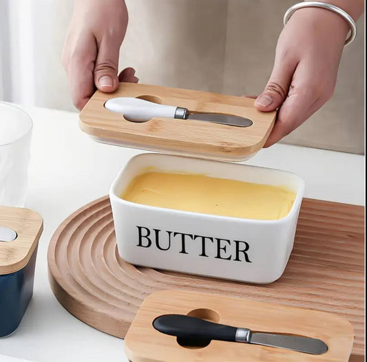 Ceramic Butter Set