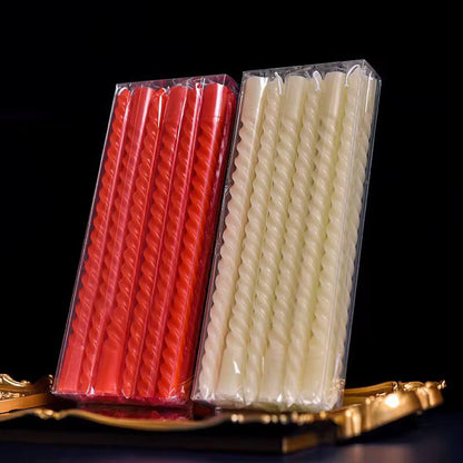 Set of 4 Dinner Candles.