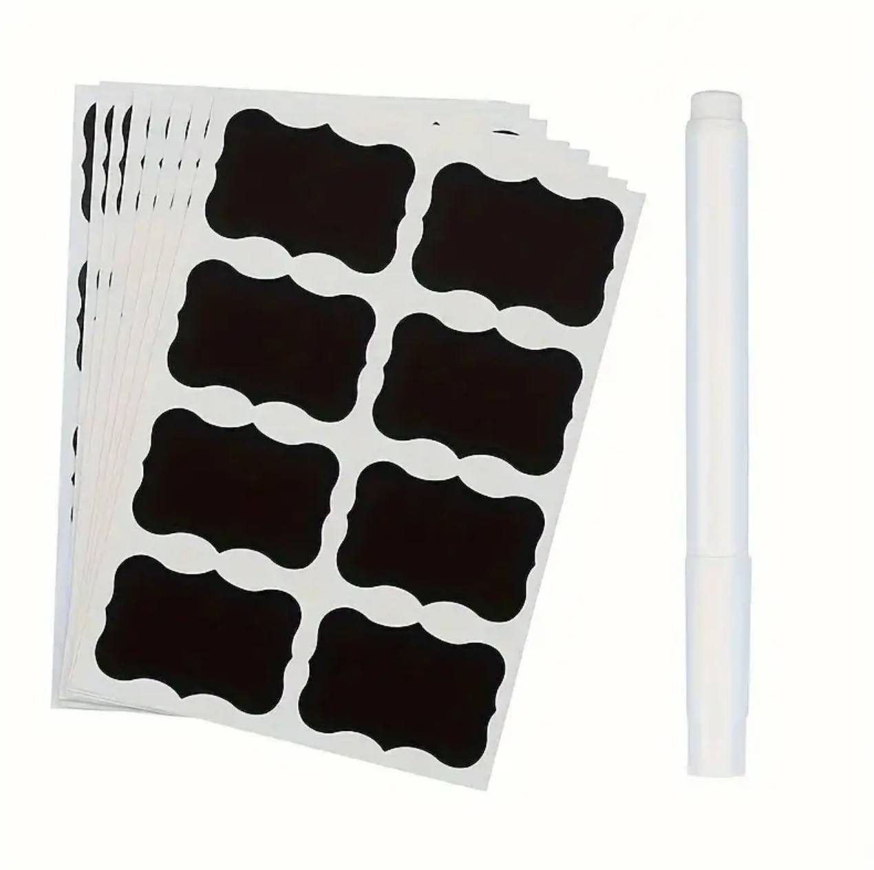 Pantry stickers/labels 
56 pcs +pen.