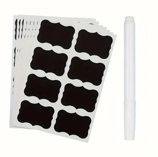 Pantry stickers/labels 
56 pcs +pen.