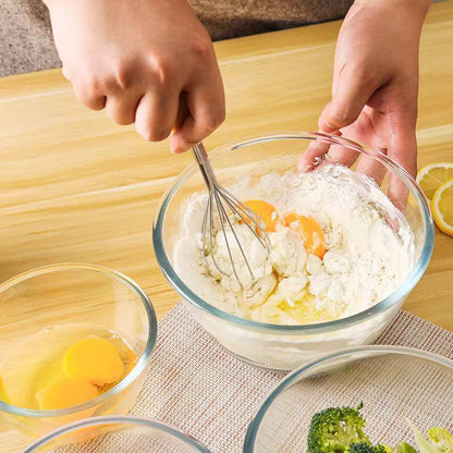 High borosilicate Glass Bowls 
Perfect for baking/serving.
Very good quality