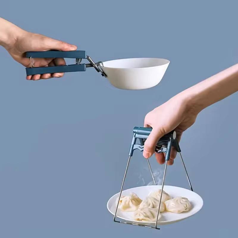 3pcs Anti scald heat resistant plate, bowl gripper mittens