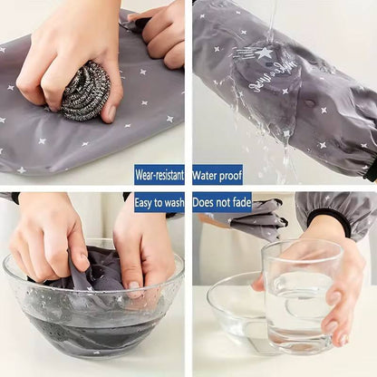 Dish washing waterproof hand arm covers