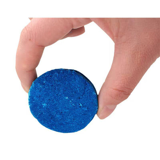 bubble blue tablets toilet cleaner