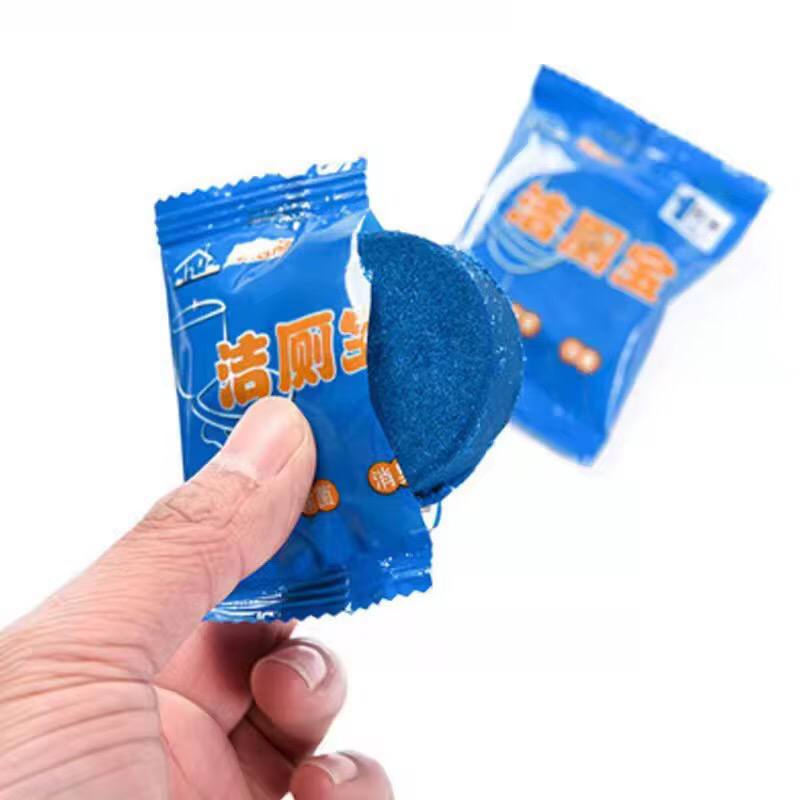 bubble blue tablets toilet cleaner