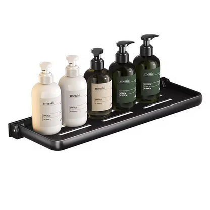 Foldable Metallic Rectangular Multi-purpose Floating shelf