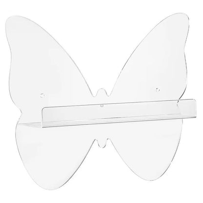 Arcylic  Butterfly design Floating Bathroom Shelve