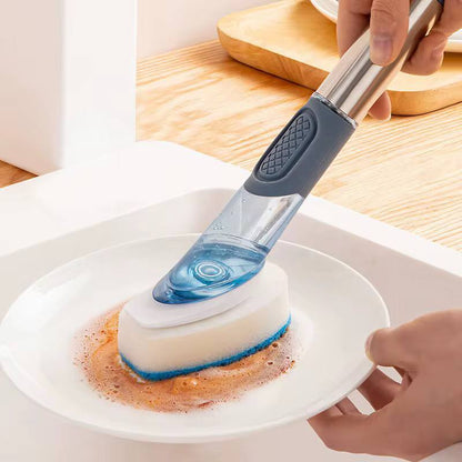 Soap dispensing Dish Brush Set