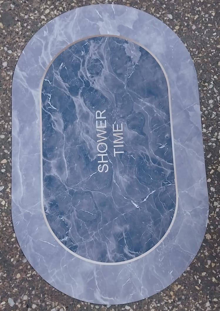 Oval Rubber antslip bathroom mats