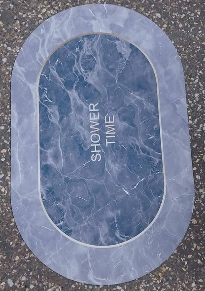 Oval Rubber antslip bathroom mats