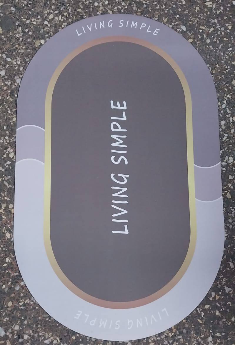 Oval Rubber antslip bathroom mats