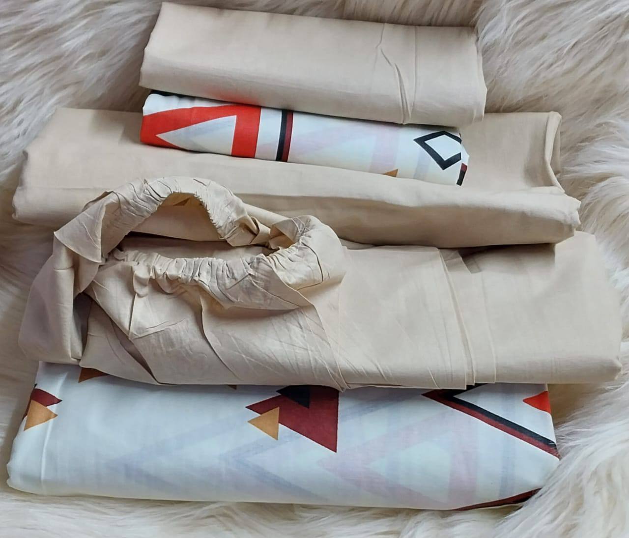 mix and match fitted cotton bedsheets