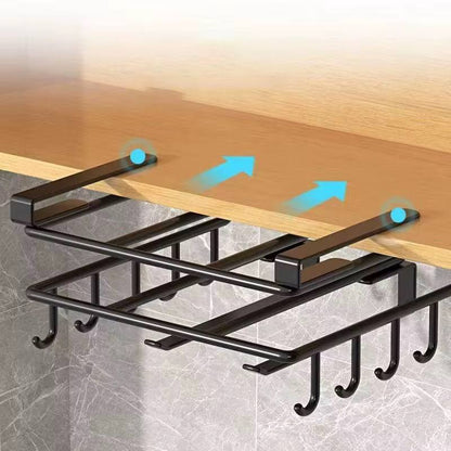 Kitchen Cabinet Under Shelf Double-layer Storage Rack